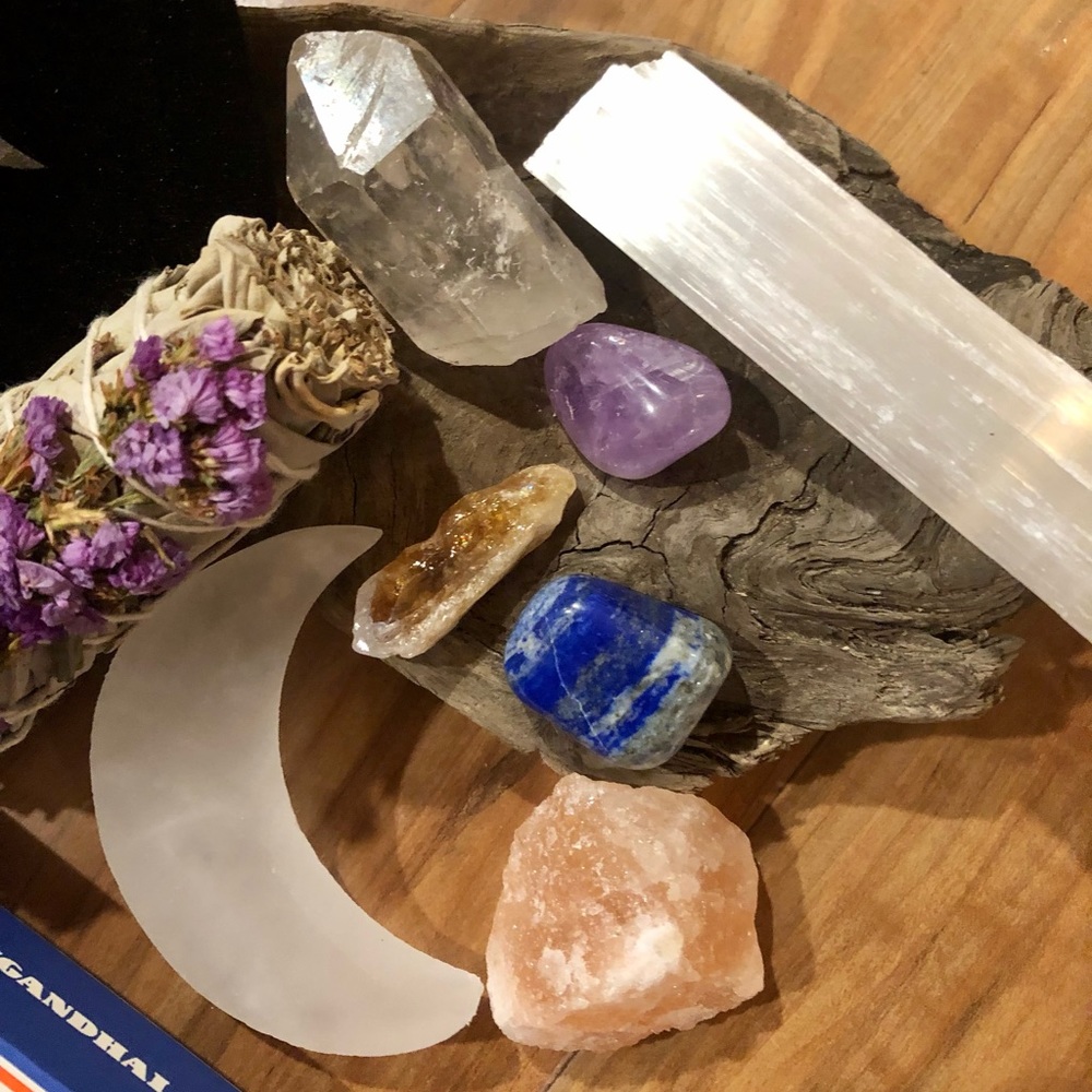 🌜Triple Moon Journal 🌝 Incense Stones And More🌛 - Picture 4 of 16